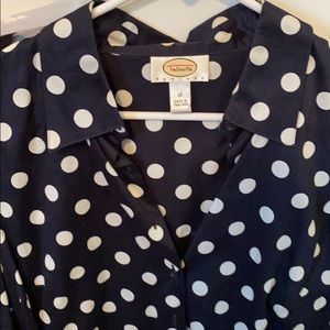 Talbots misses petite 12 blouse